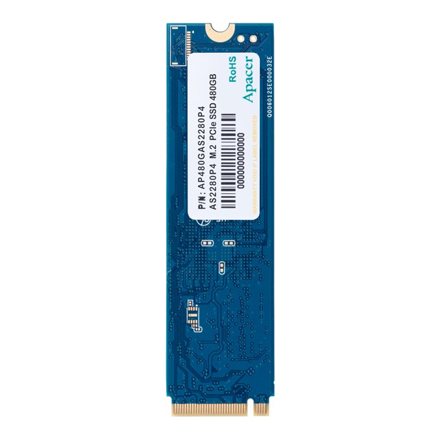 Apacer SSD 480GB M.2 NVMe AS2280P4 PCIe Gen 3 Apacer SSD 480 GB M2 Resmi