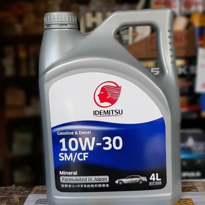 OLI IDEMITSU SAE 10W-30 API SM/CF ISI 4 LITER