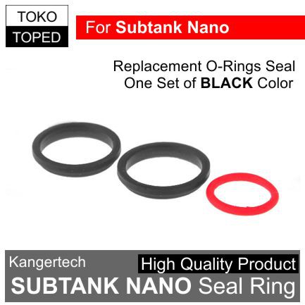 SUBTANK NANO BLACK Seal Rings Set | o-ring kangertech subox vapor