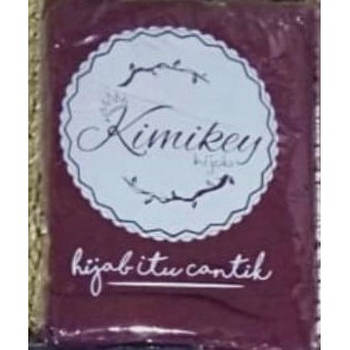 Jilbab Instan Jumbo Raya Ceruty 2 Layer By Kimikey-MAROON