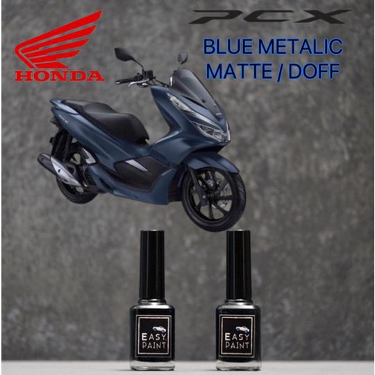 Cat Oles Motor Royal Blue Matte Doff Honda PCX Biru Metalik Dof 15ml