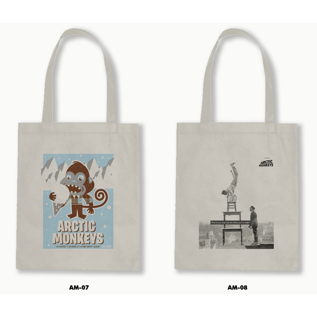 TOTE BAG RESLETING - ARCTIC MONKEYS