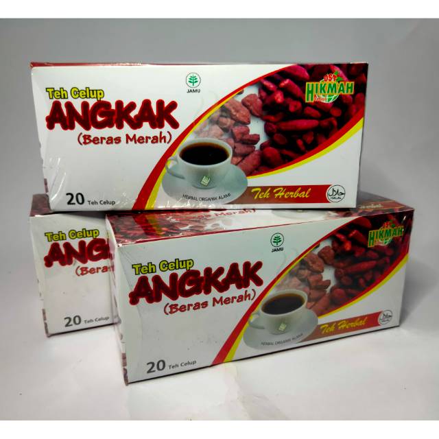 GROSIR Teh celup angkak,teh herbal,obat penurun kolesterol,obat pengontrol sel kanker