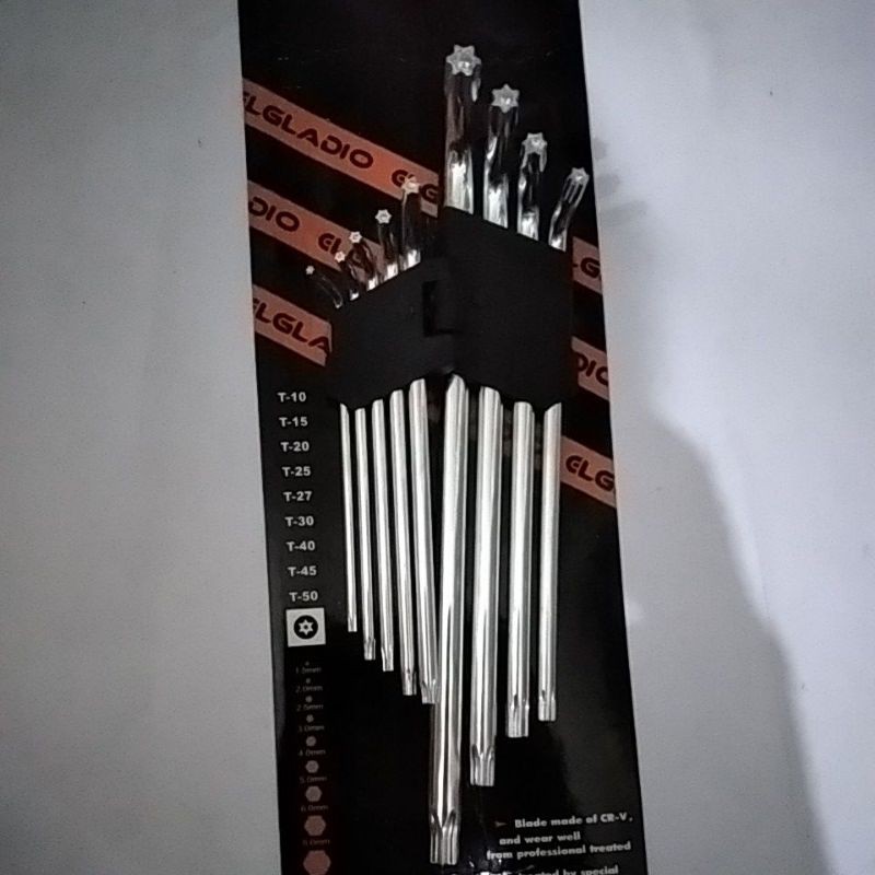 Kunci L kembang(bintang) ml