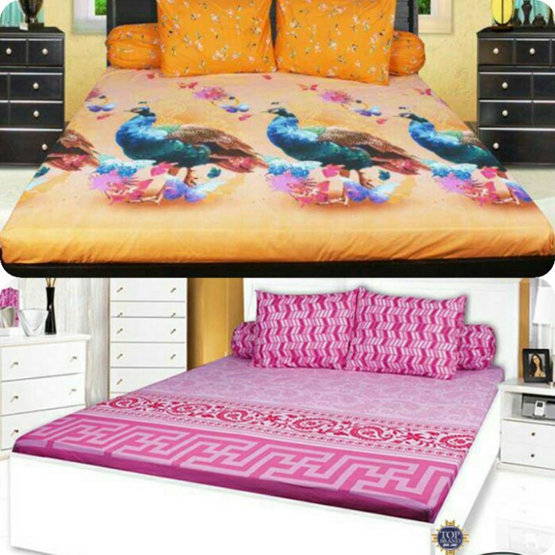 Sprei My Love 200x200 Motif Peacock Butterfly