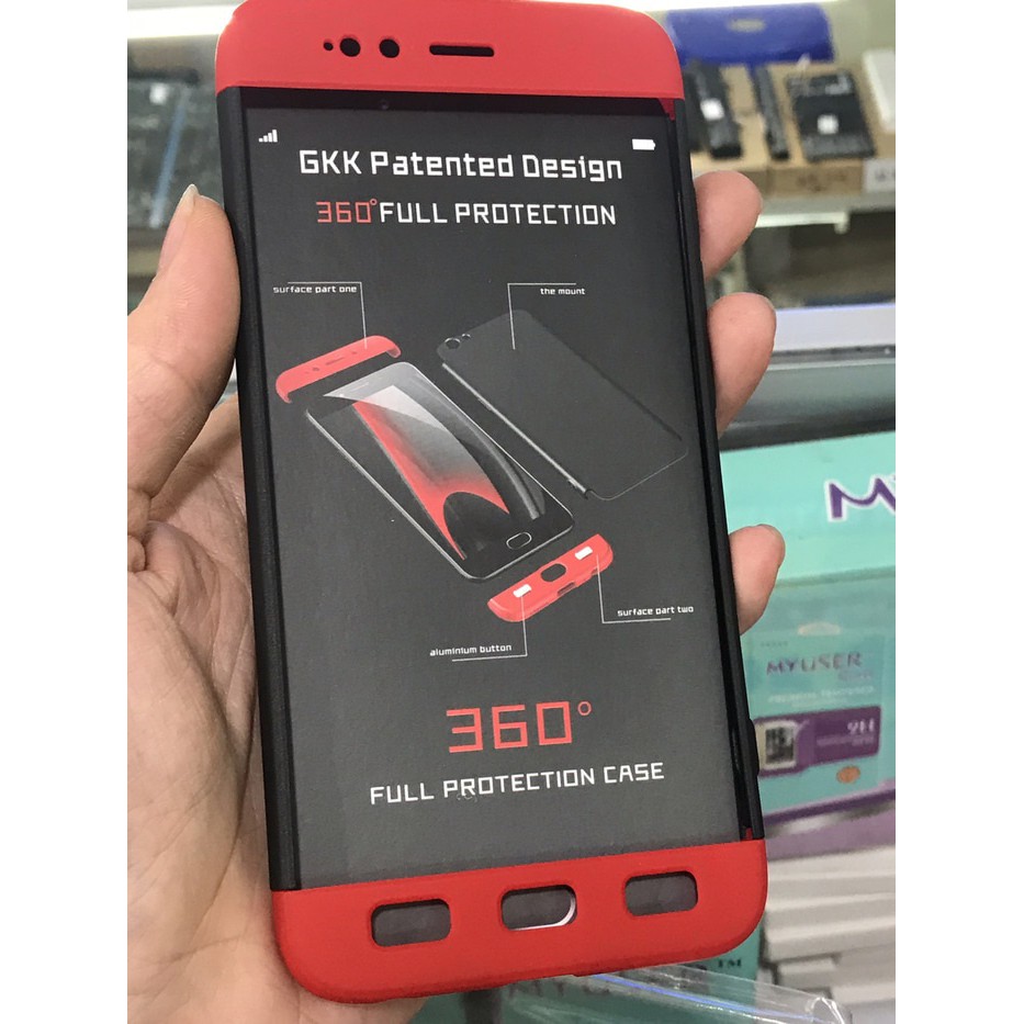 Hardcase 360 gkk full cover realme 2 pro