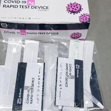 ❈ SWAB ANTIGEN NASAL - PANBIO BIOQUICK ABBOTT NASAL ANTIGEN - 1 SET ✹