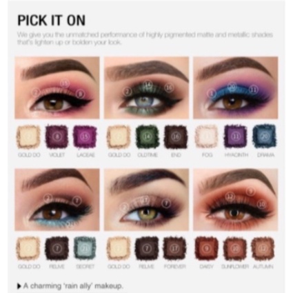 O TWO O Palet Eyeshadow Darling Isi 21 Warna Shimmer LS 9994