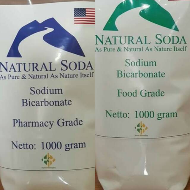 Jual BAKING SODA USA NATURAL SODA PHARMACY GRADE DAN FOOD GRADE