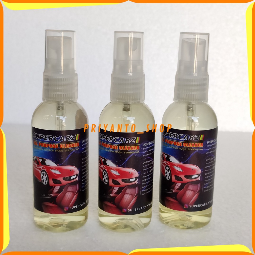 SUPERCARZ ALL PURPOSE CLEANER PEMBERSIH JOK MOBIL SEPATU KULIT