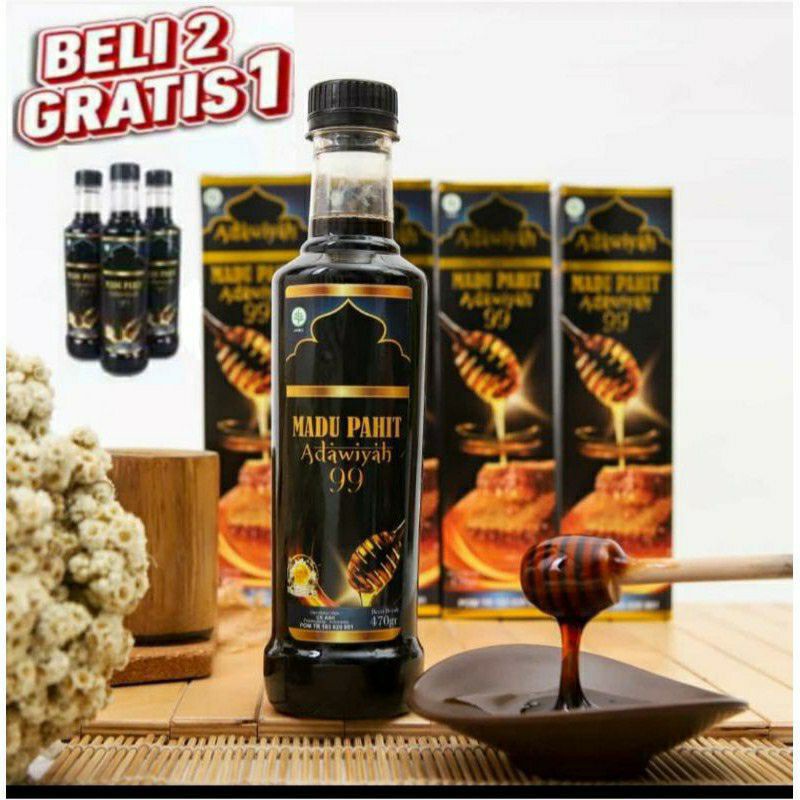 Madu Hitam Pahit Adawiyah/Madu Pahit Adawiyah Asli/Madu Hitam pahit Adawiyah Original