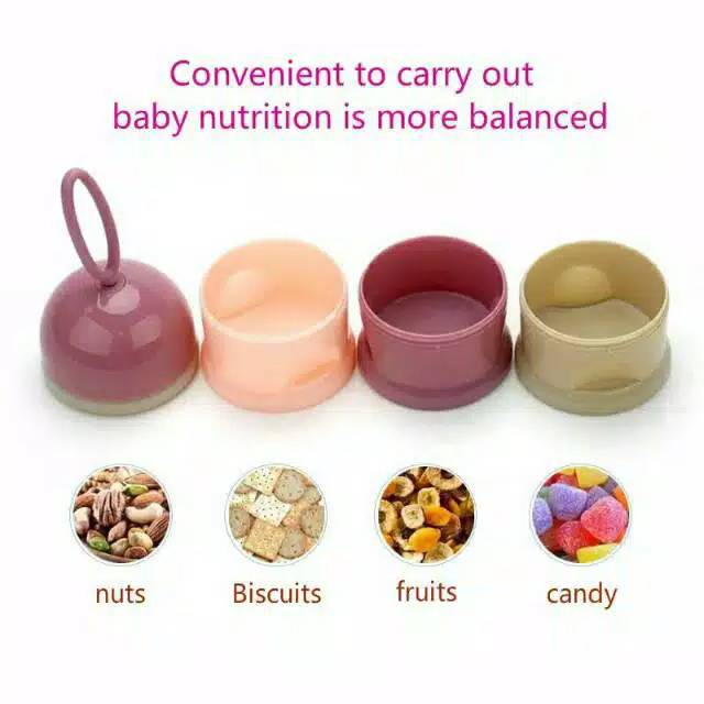 MILK CONTAINER tempat susu snack bayi kotak susu formula