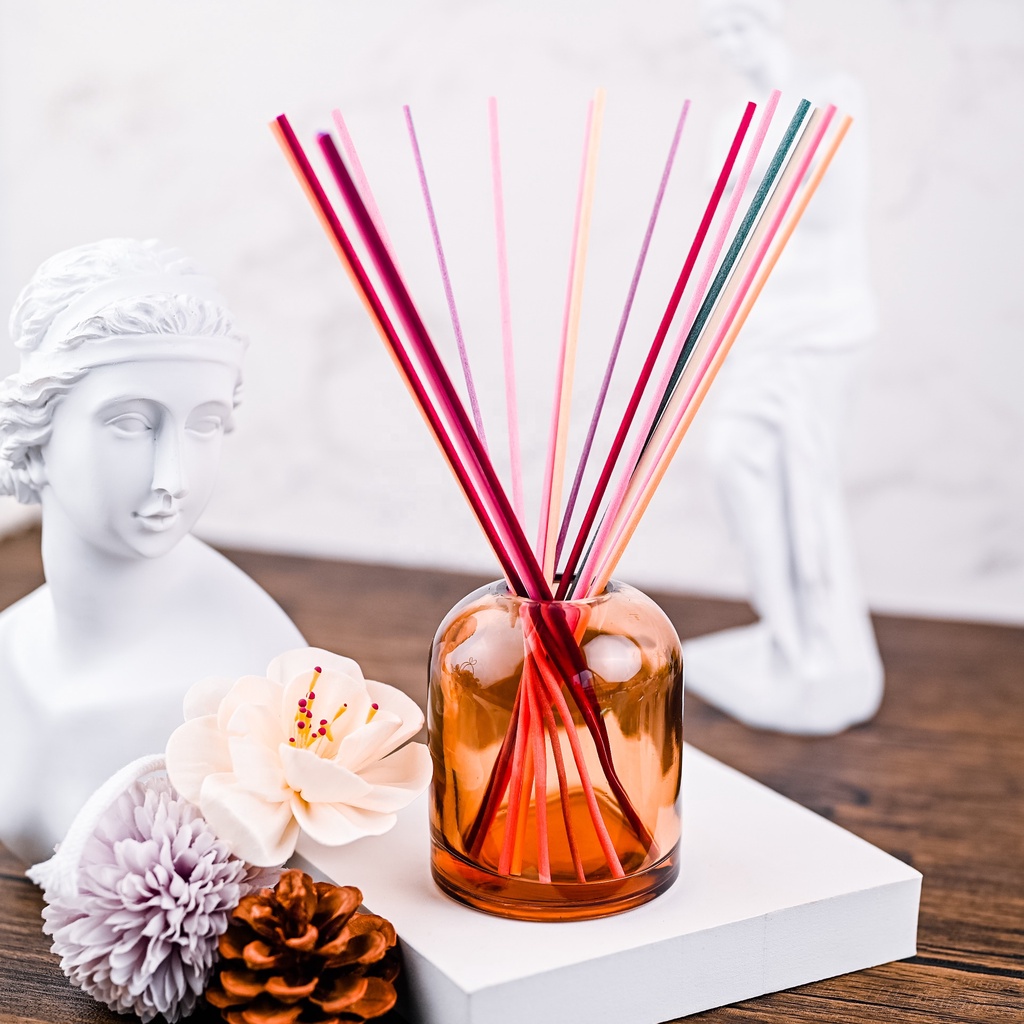 PREMIUM Home Reed Diffuser Fiber Stick Hitam &amp; Putih 3mm x 20cm humidifier essential oil rattan rotan stik