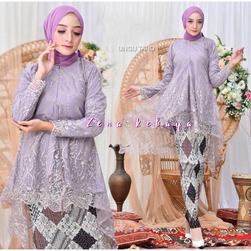 SET KEBAYA TUNIK KEBAYA MODERN KEBAYA TUNIK BUSUI KEBAYA TUNIK TILLE KEBAYA BRUKAT TILLE