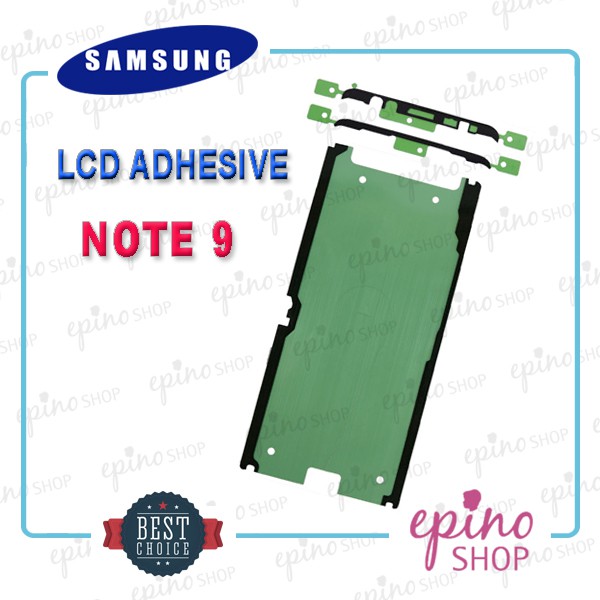 Samsung Note 9 Adhesive LCD Tape Sticker Stiker Lem Depan Original