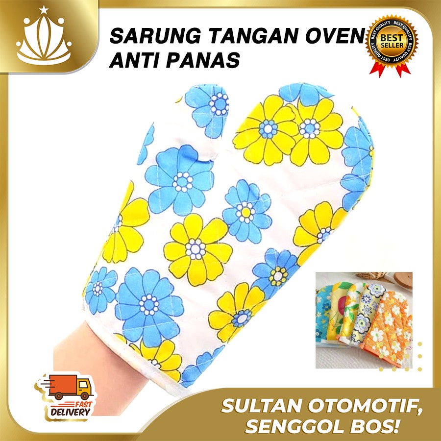 Sarung Tangan OVEN DAPUR Anti Panas / Sarung Pelindung Tangan Masak