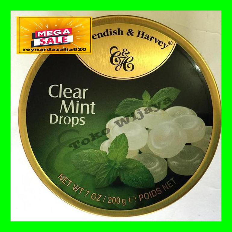 

Chrnar Permen Cavendish & Harvey Clear Mint Drops Chch50D