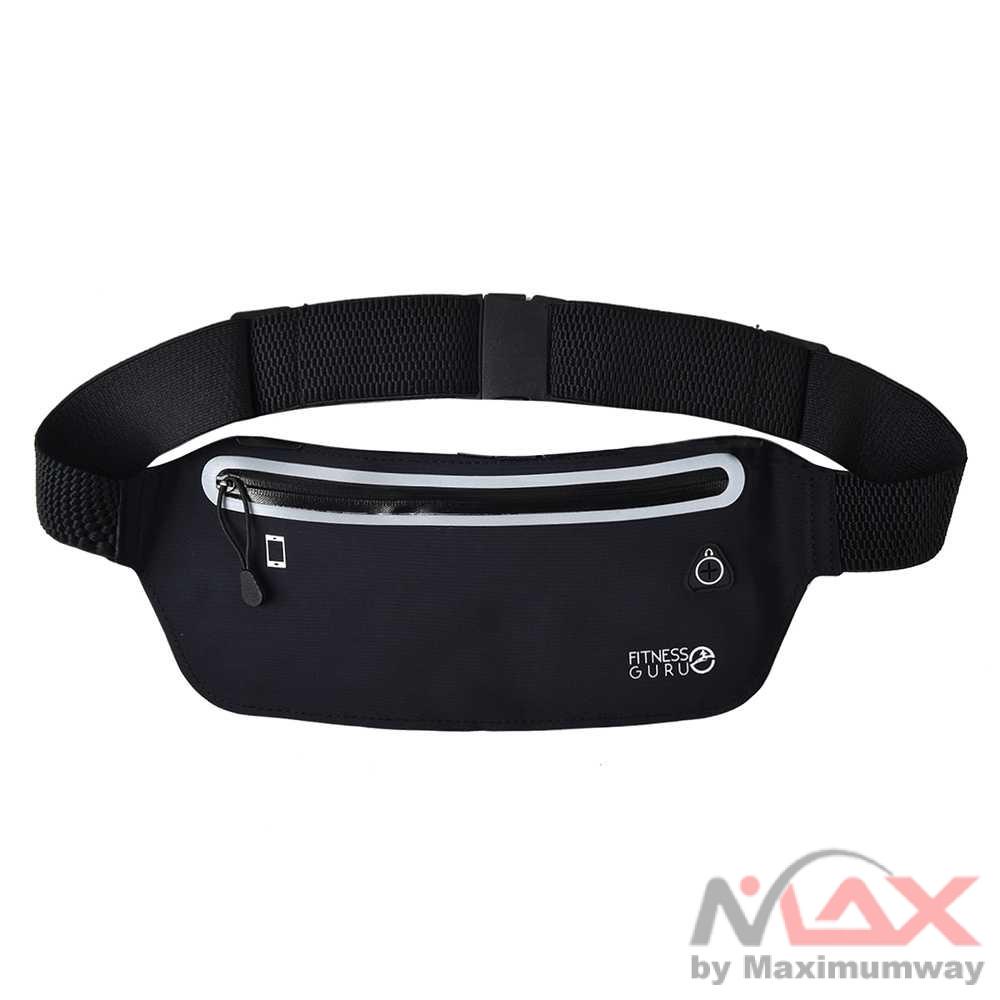 Tas pinggang olahraga PREMIUM gym travelling anti air waterproof running go belt Sport Waist Bag