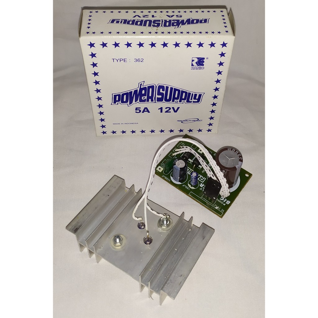 Power Supply 12v-15v Ct 5A-Type 362