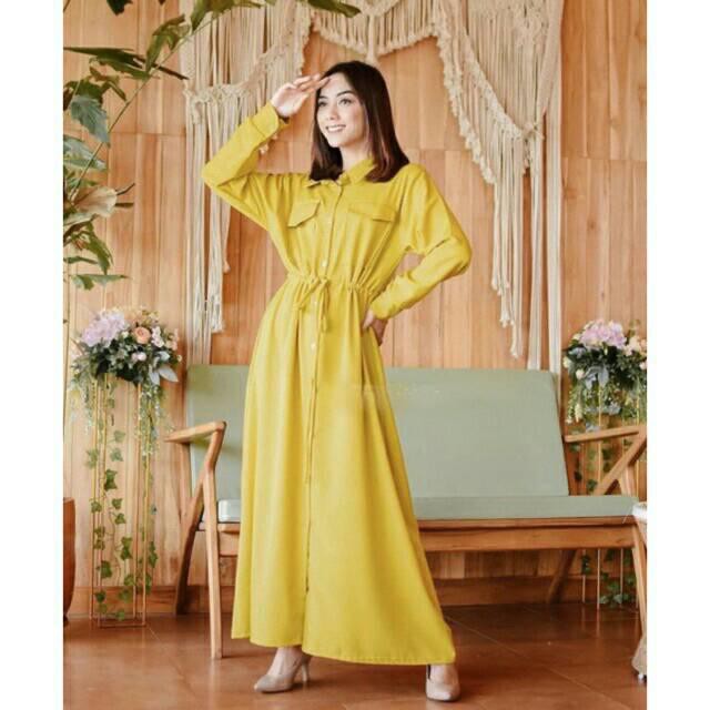 GALDAA MAXY DRESS/ DRESS GAMIS FULL KANCING PUSATGROSIR_SOLO