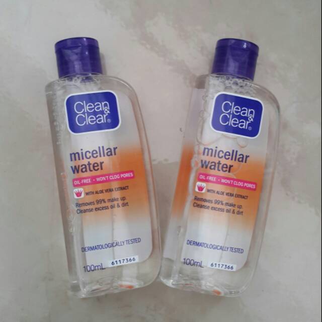 Micellar water clean  &amp; clean