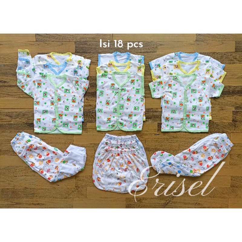 18 PCS Paket Perlengkapan Bayi/Paket Hemat/Baju Bayi Baru Lahir