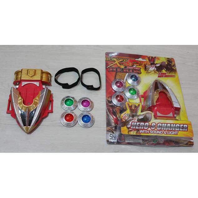 MAINAN JAM BIMA X SUPER HEROS BIMA X CHANGER NO.GF1007