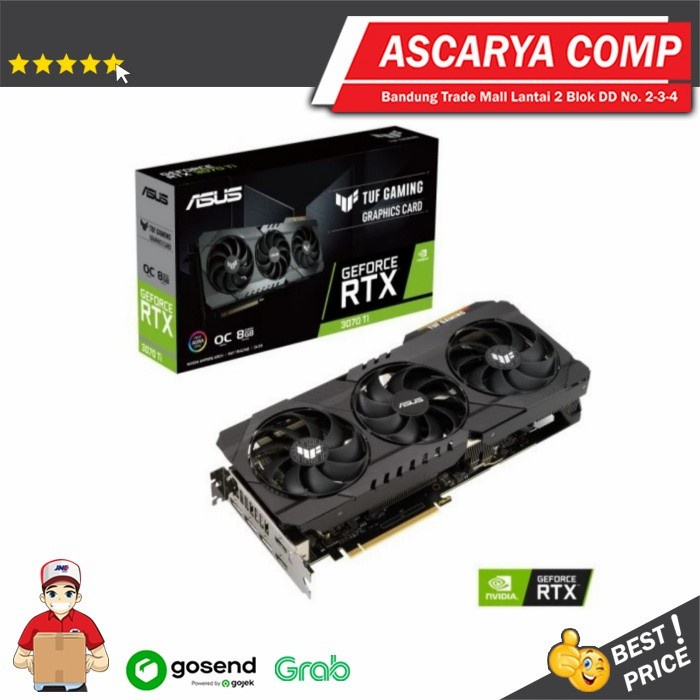 Asus TUF Gaming GeForce RTX 3070 Ti Edition 8GB GDDR6X