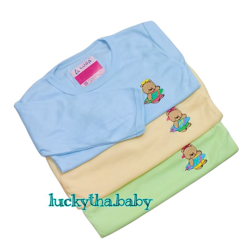 kaos oblong luga panjang / kaos anak panjang / atasan bayi panjang / oblong panjang