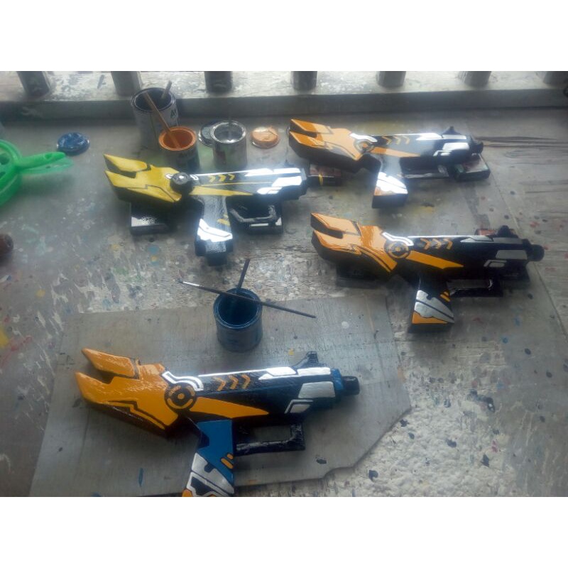 Senjata mainan anak skin ff Uzi