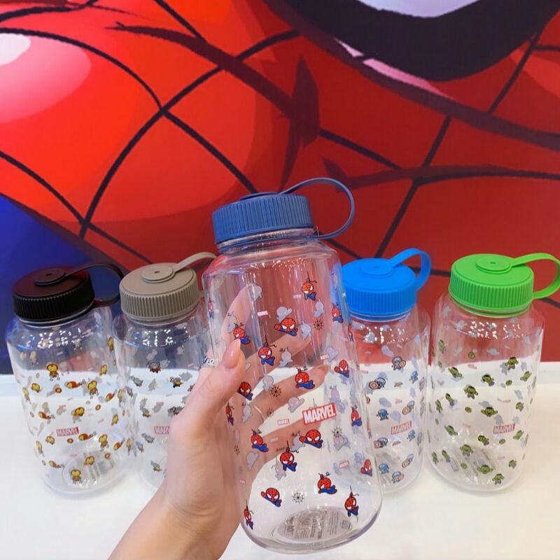 miniso botol minum jumbo plastik 1150ml edisi marvel