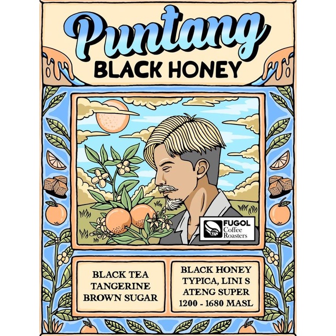 

[COD] Kopi Arabika PUNTANG BLACK HONEY (200 gr) Specialty Coffee Beans [COD]