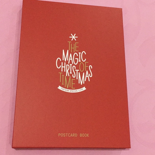 Limited Edition - Taeyeon Photocard Book -Official Concert Merchandise -The Magic of Christmas Night