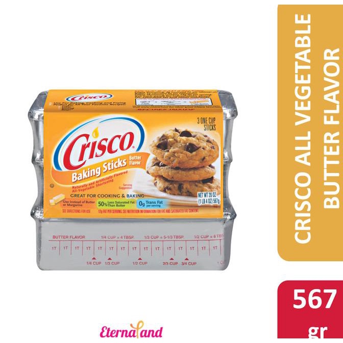 

Crisco All Vegetable Butter Flavor - mentega crisco kuning impor usa TERLARIS TERPERCAYA ORIGINAL