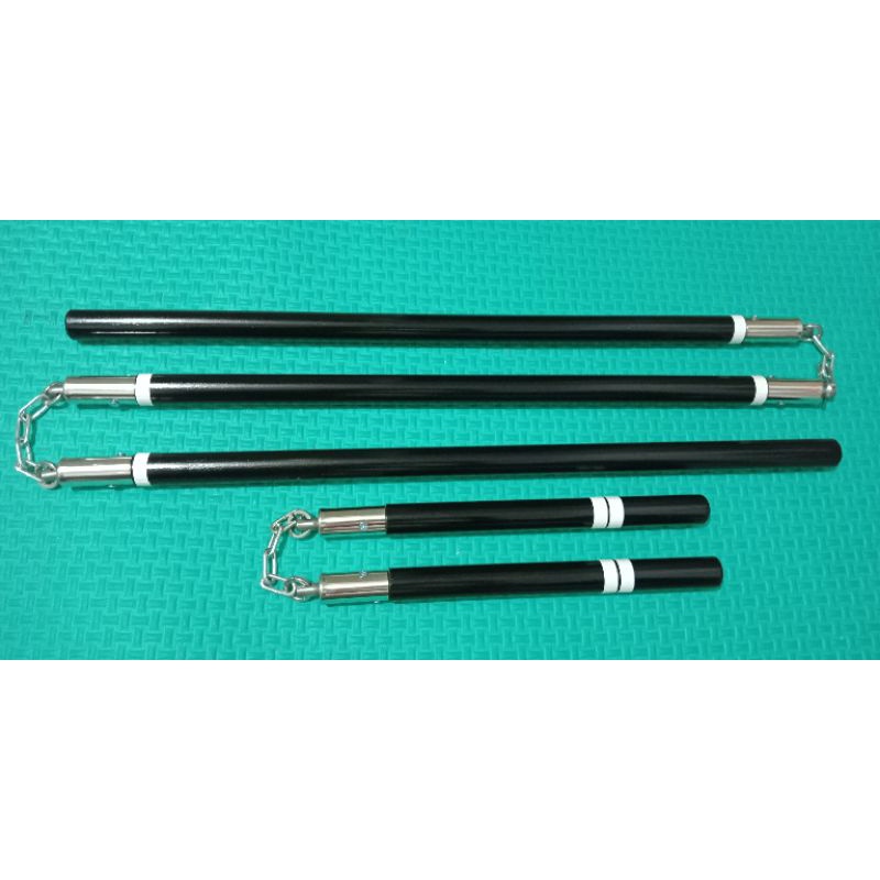 set triple stick dan nunchaku slim freestyle