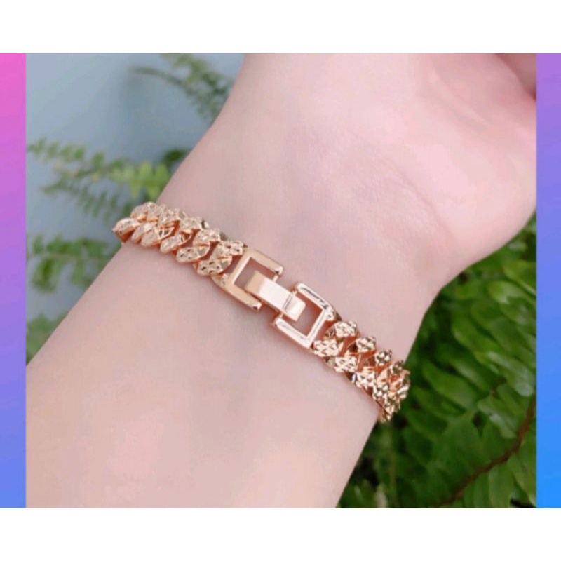 cod gelang tangan motif terbaru titanium asli anti luntur chlj