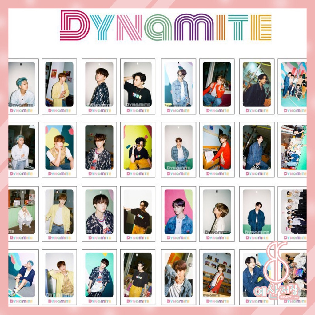 [BS] BISA COD 32pcs Lomo Card Photo Card BTS Dynamite BT21 KPOP Kartu Foto - KP636