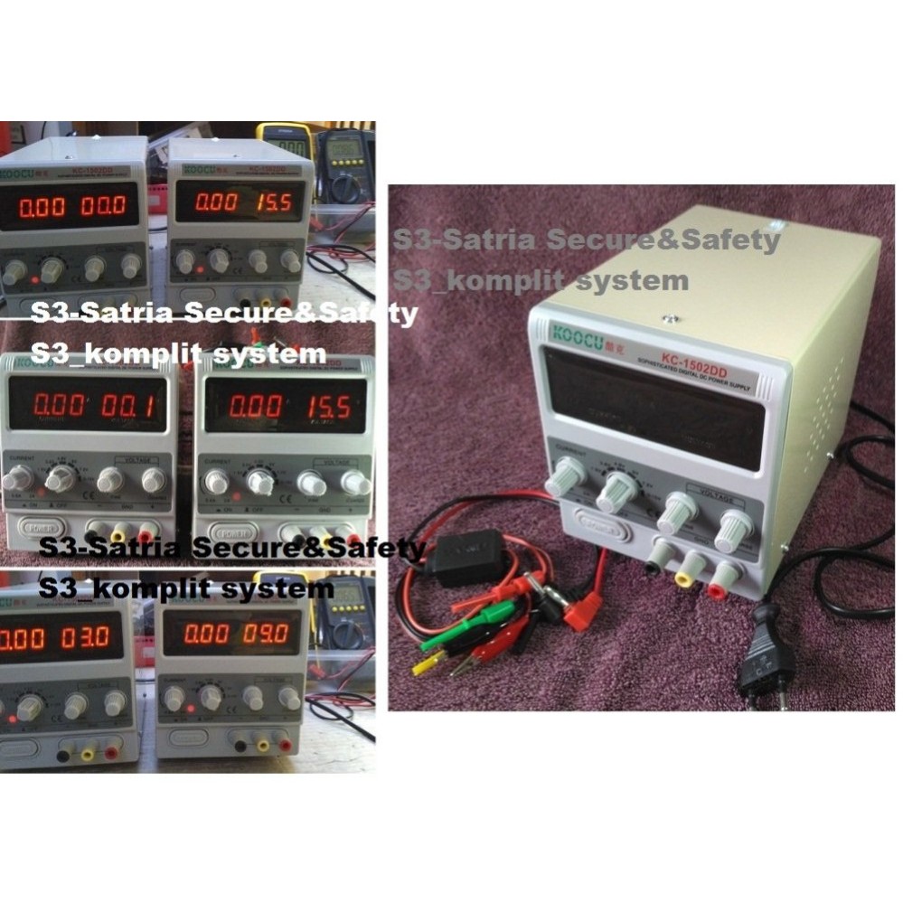 Digital DC Adaptor Power supply Variable 2A PSU KOOCU 0-15V LAB Phone 3v 5v 6v 9v 12v 13v 15v