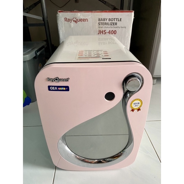 PRELOVED GEA Baby RayQueen UV Sterilizer JHS-400 / UV Bottle Sterilizer RayQueen Second JHS 400 / Alat Steril Botol Bayi