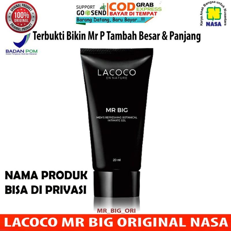 Lacoco MR BIG ORIGINAL NATURAL NUSANTARA - PEMBESAR MR P