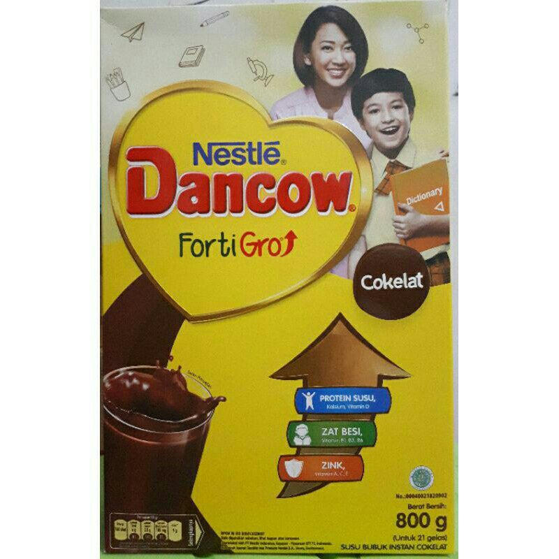 

DANCOW Fortigrosusu bubuk Cokelat Box 800 gram(kemasan baru)