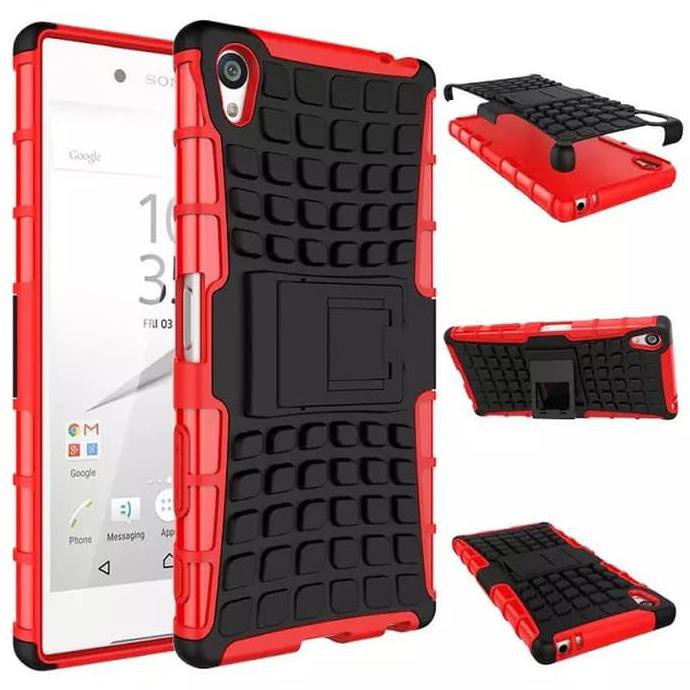 NEW SONY XPERIA Z5 Z5+ PLUS PREMIUM DUAL CASE CASING COVER HP RUGGED ARMOR MIJOSHOP