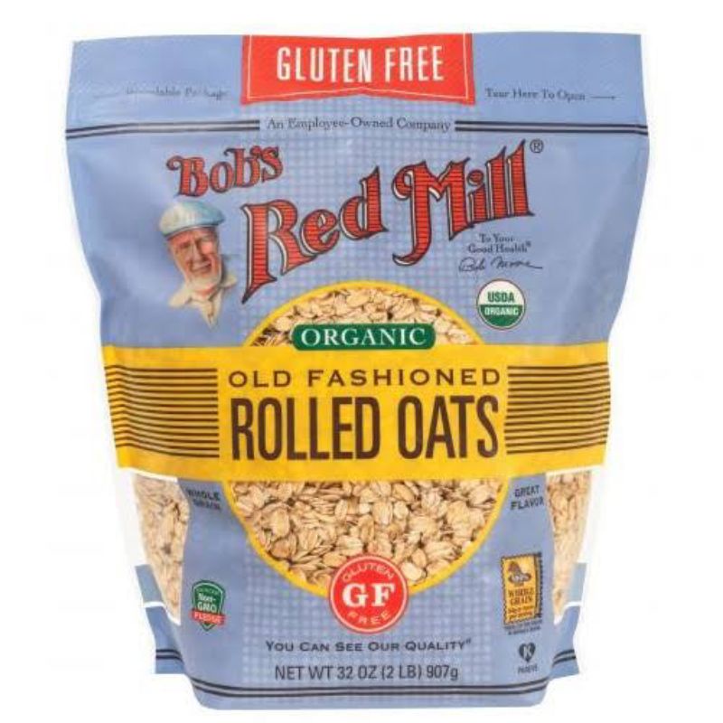 

BRM GF ORGANIC FLASH ROLLED OATS 907GR