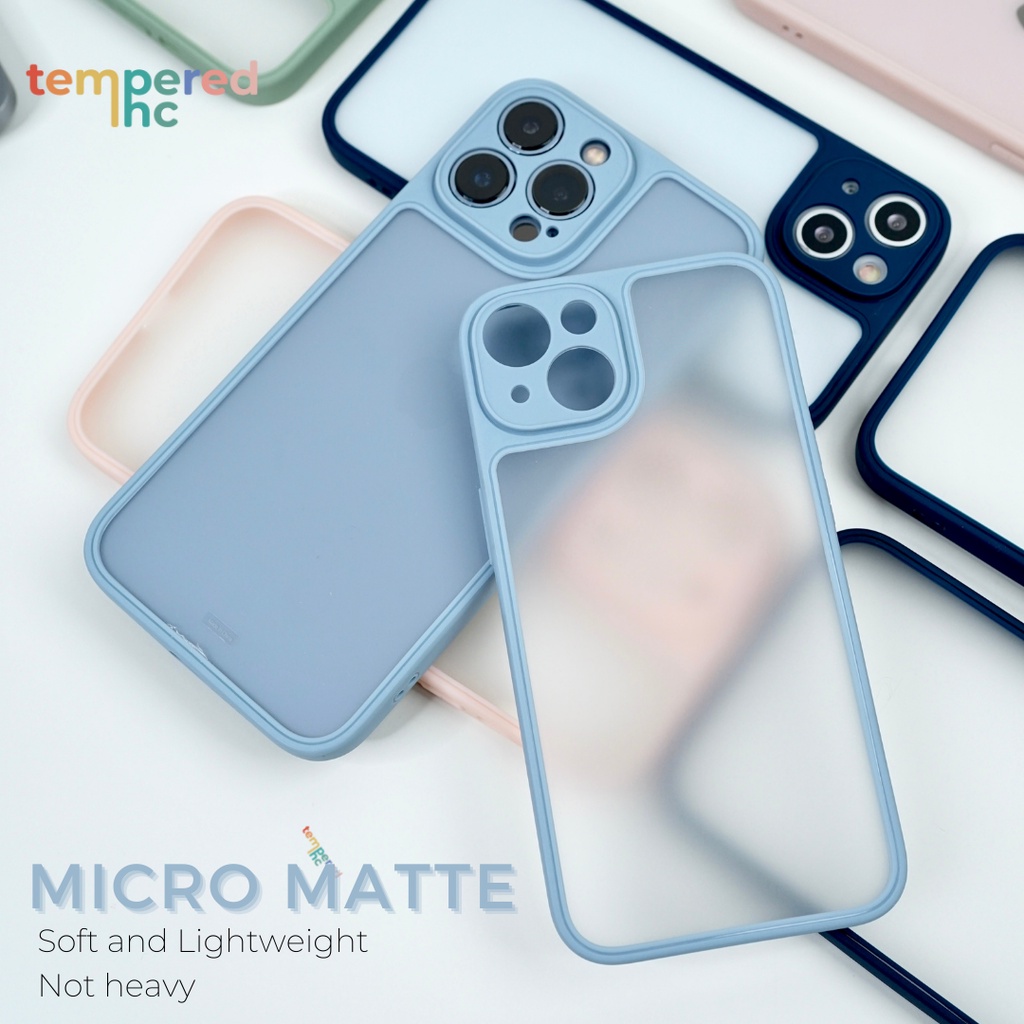 NEW !! MICROMATTE Iphone Case ( Iphone 11 - 13 pro max Ready )