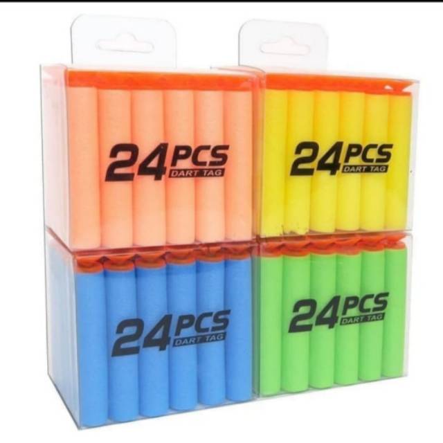 Mainan anak peluru busa tembakan nerf -soft bullet blaster 17024B St2.1707BB