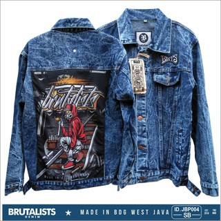  JAKET  JEANS MOTIF GAMBAR  BORDIR  Shopee Indonesia