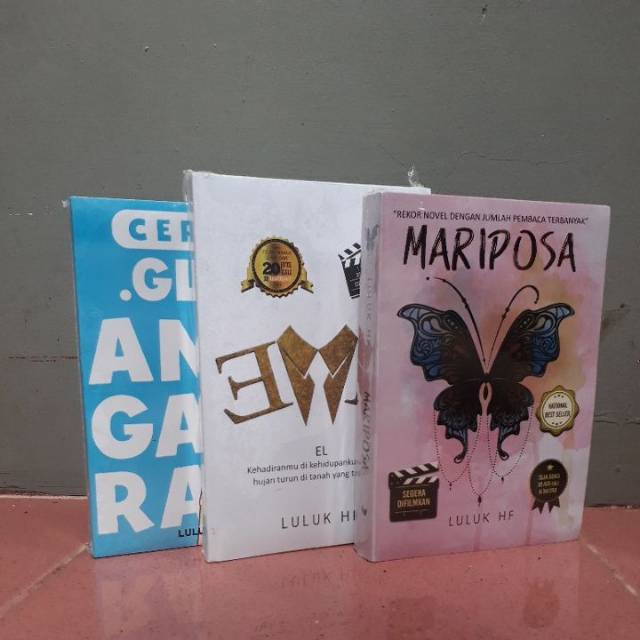 Original Novel Mariposa. Novel EL. Novel 12 Cerita Glen Anggara. Luluk HF. Wattpad. Novel Remaja