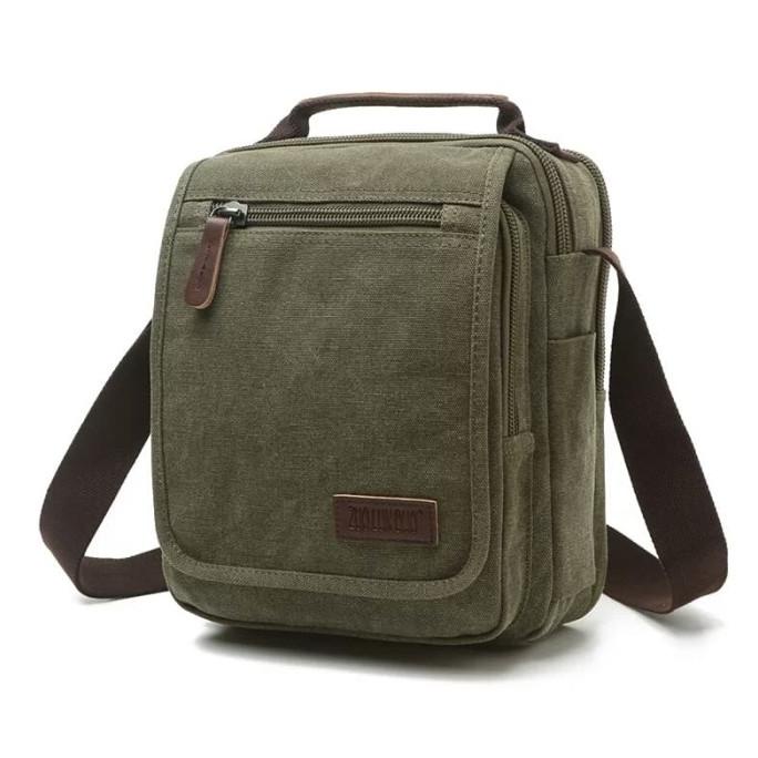 tas selempang 9003,jinjing/tenteng,tas bahan, import, tas pria,