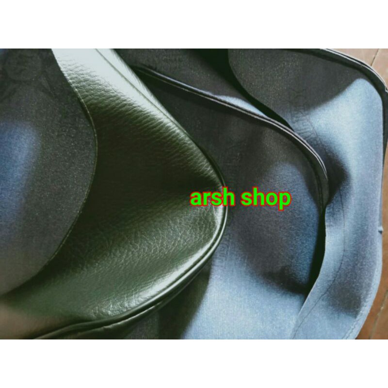 Kulit jok motor Rx king hitam polos standart