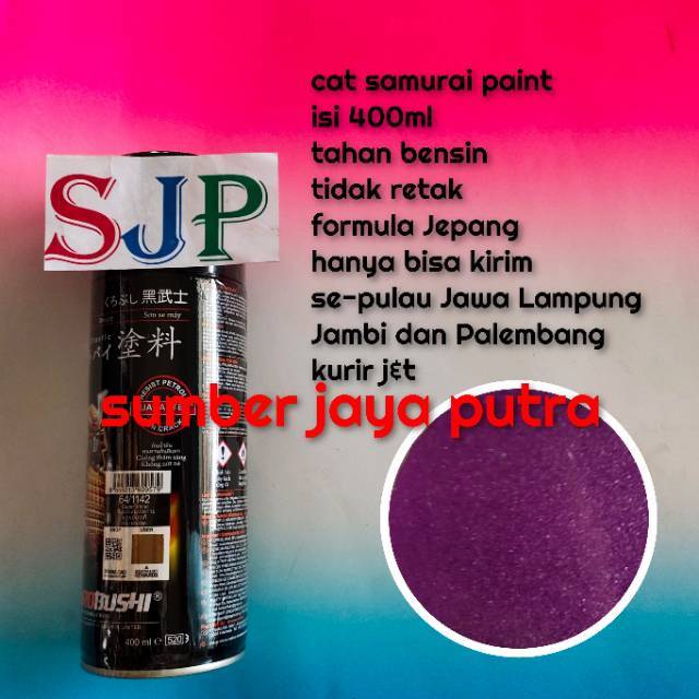 Pilox ungu metalik 1142 Super violet samurai paint